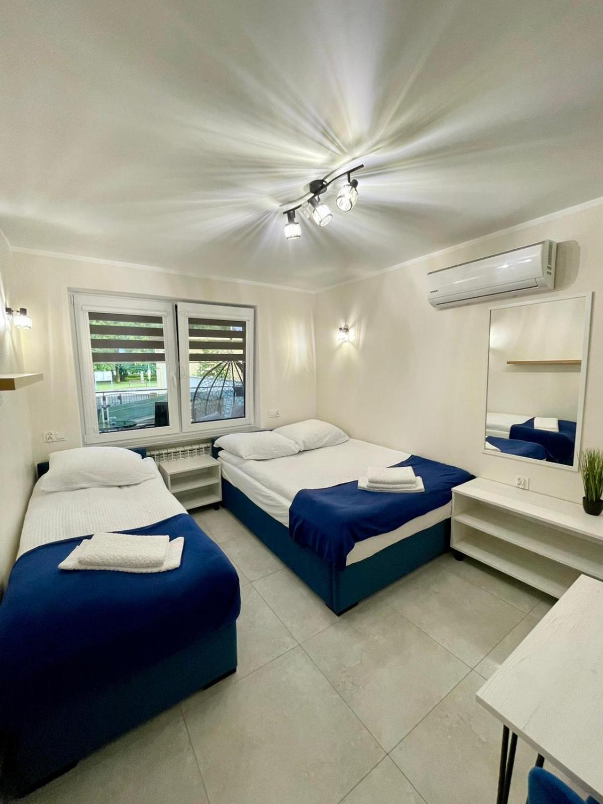 Bialy Port Hotel Rajgrod Bagian luar foto