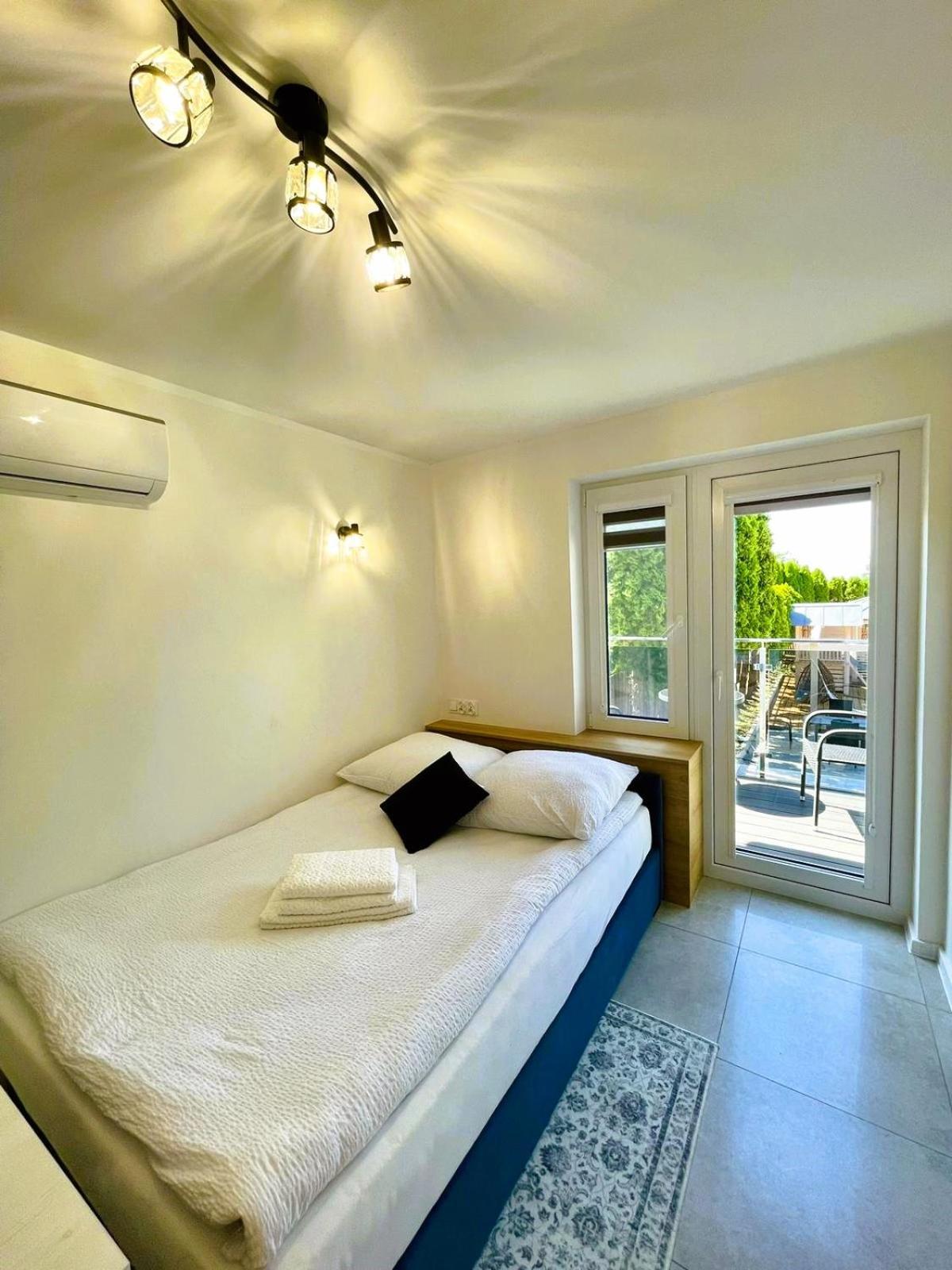 Bialy Port Hotel Rajgrod Bagian luar foto